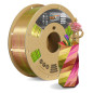 OVERTURE Filament Soie PLA Double Couleur 1,75 mm pour imprimante 3D, 1 kg bobine (2,2 lbs), Précision Dimensionnelle +/- 0,02 m