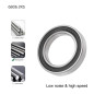 [10 pièces] 6806-2RS Deep Groove Ball Bearings Single Rubber Sealed Ball Bearings for Rollers, Home Appliances Machinery, Indust