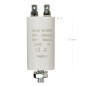 Condensateur de démarrage pour moteur électrique 450 VCA, 2.5 uF