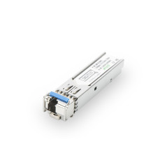 DIGITUS Module SFP Gigabit Universel - 1,25 Gbit/s - Mini GBIC - pour câble à Fibre Optique monomode - LC Simplex - bidirectionn