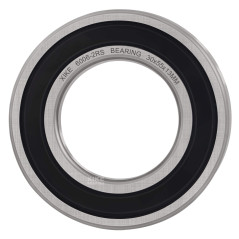 XiKe 4 pièces 6006-2RS Roulement à billes 30x55x13mm, Chromé acier et Double scellé et Pré-lubrifié, 6006RS Roulements à billes 