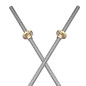 S SIENOC 800mm 3D Imprimante 8mm Roulement Acier T8 Trapézoïdal Vis Tige Barre Linéaire Bar + Écrou de Cuivre (Typ-1, 2Set, 800m S SIENOC 800mm 3D Imprimante 8mm Roulement Acier T8 Trapézoïdal Vis Tige Barre Linéaire Bar + Écrou de Cuivre (Typ-1, 2Set, 800m