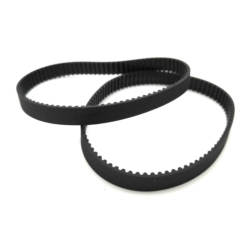 GT2 courroie synchrone/dentée 2GT-6 largeur 6mm, pas 2mm, 2 pièces (616mm)