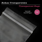 Packra 100 Sachets Zip Transparents 15x22cm, Pochons Plastiques Refermables Épaississants et Durables, Rangement Pour la Cuisine Packra 100 Sachets Zip Transparents 15x22cm, Pochons Plastiques Refermables Épaississants et Durables, Rangement Pour la Cuisine
