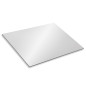 Plaque composite en aluminium argenté I Dimensions : 60 x 40 cm I 3 mm d'épaisseur I pour modélisme, foires, signalisation, bric Plaque composite en aluminium argenté I Dimensions : 60 x 40 cm I 3 mm d'épaisseur I pour modélisme, foires, signalisation, bric