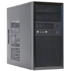 Chieftec Châssis mini-tour CT-01B-OP, Noir