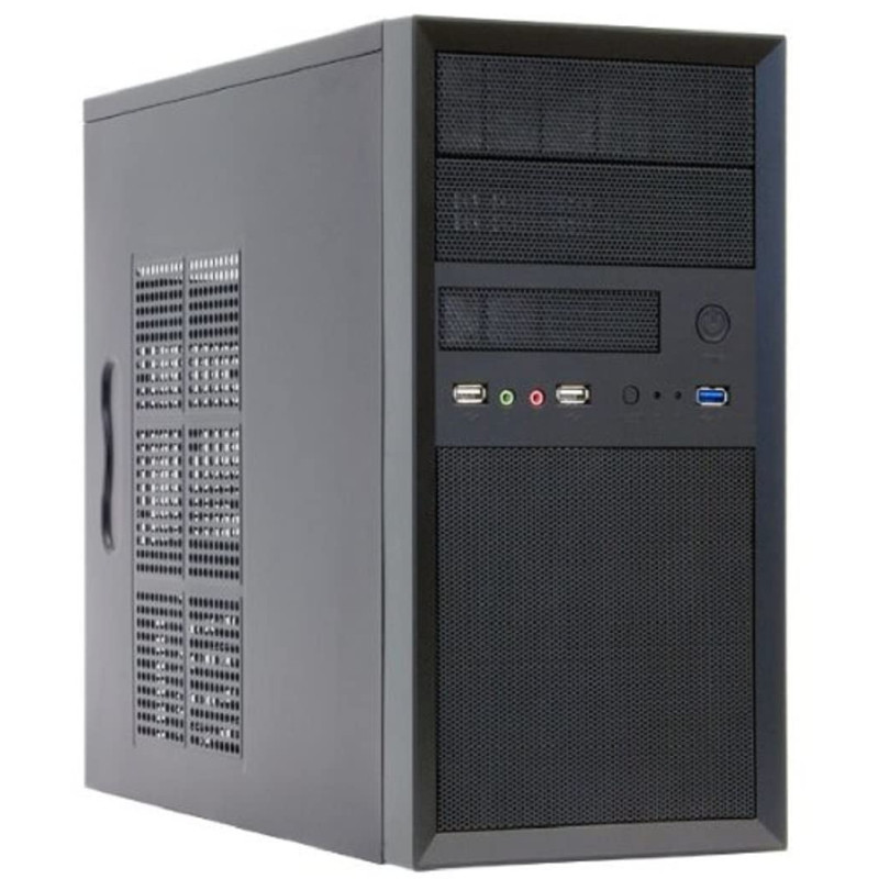 Chieftec Châssis mini-tour CT-01B-OP, Noir