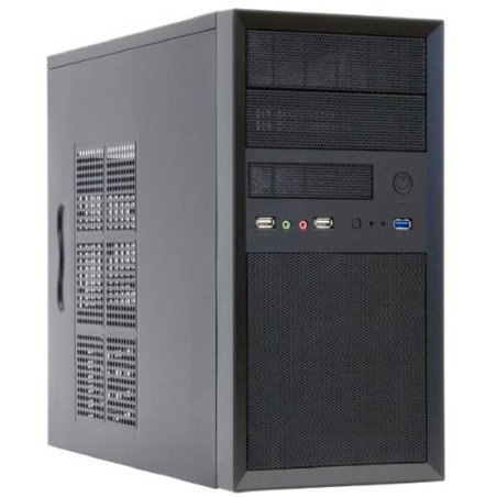 Chieftec Châssis mini-tour CT-01B-OP, Noir