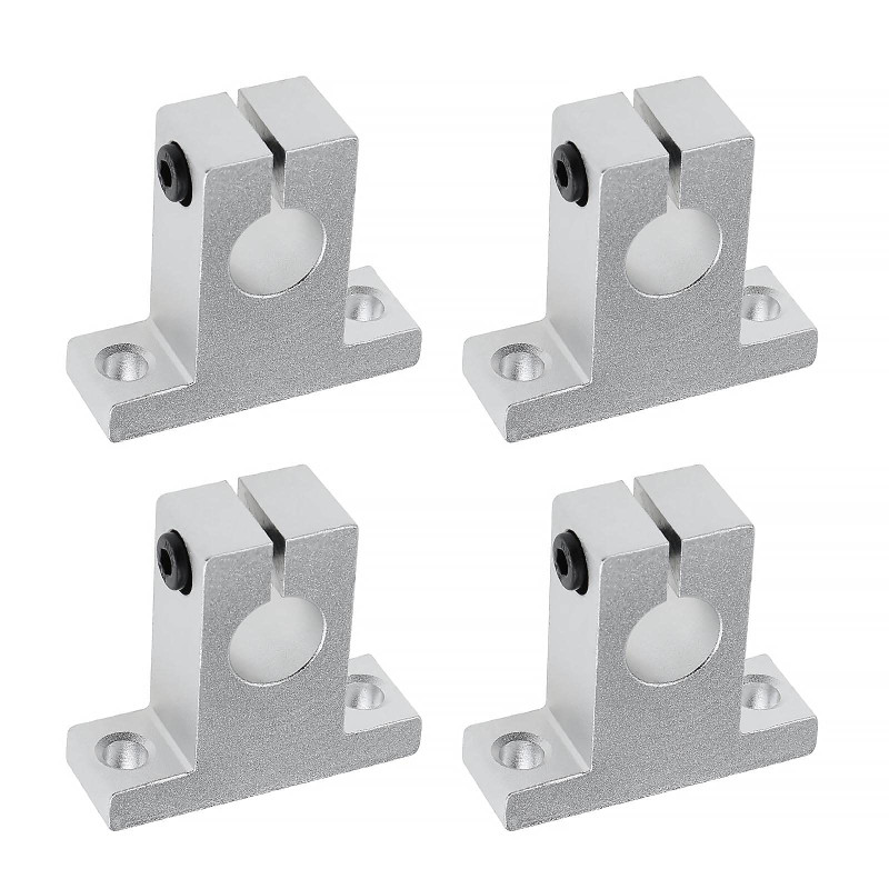 eMagTech 4x SK16 Support d'arbre Linéaire 16mm CNC Unités de Glissière à Billes à Mouvement Linéaire Support de Rail Guide d'arb eMagTech 4x SK16 Support d'arbre Linéaire 16mm CNC Unités de Glissière à Billes à Mouvement Linéaire Support de Rail Guide d'arb