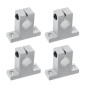eMagTech 4x SK16 Support d'arbre Linéaire 16mm CNC Unités de Glissière à Billes à Mouvement Linéaire Support de Rail Guide d'arb eMagTech 4x SK16 Support d'arbre Linéaire 16mm CNC Unités de Glissière à Billes à Mouvement Linéaire Support de Rail Guide d'arb