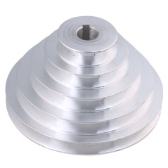 BQLZR – Poulie en aluminium 5 niveaux - 19 mm de diamètre intérieur, 54 à 150 mm de diamètre extérieur, 12,7 mm de largeur - pou