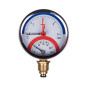 THERMIS Manomètre de température Thermomanomètre 0-4 bar 0-120°C raccord de bas G1 / 2" 3081 THERMIS Manomètre de température Thermomanomètre 0-4 bar 0-120°C raccord de bas G1 / 2" 3081