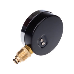 THERMIS Manomètre de température Thermomanomètre 0-4 bar 0-120°C raccord de bas G1 / 2" 3081