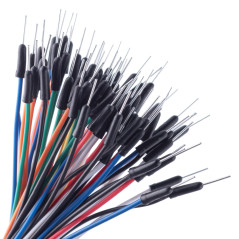Breadboard Jumper Wires Kit 2 Pices 830 +2 Pices 400 Breadboards 280 pices 2-125mm U Breadboard Jumper Cable 130pcs pices Jumper