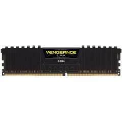 Corsair Vengeance LPX 16Go (1x16Go) DDR4 2400MHz C16 XMP 2.0 Kit de Mémoire Haute Performance - Noir