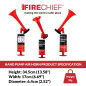 Firechief PHE Klaxon d'urgence avec pompe