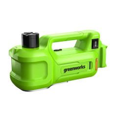 Greenworks G24JACK Battery Jack 24V 3T Électro Hydraulique Hauteur de l'ascenseur: 6 - 1 / 8 "- 17 - 1 / 2" (155 - 445mm) Univer