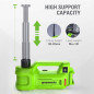 Greenworks G24JACK Battery Jack 24V 3T Électro Hydraulique Hauteur de l'ascenseur: 6 - 1 / 8 "- 17 - 1 / 2" (155 - 445mm) Univer Greenworks G24JACK Battery Jack 24V 3T Électro Hydraulique Hauteur de l'ascenseur: 6 - 1 / 8 "- 17 - 1 / 2" (155 - 445mm) Univer