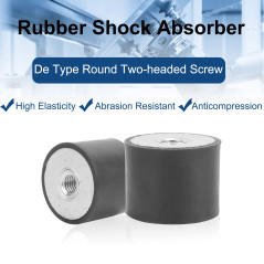 Supports en caoutchouc d'amortisseur 4 pièces, bloc silencieux anti-vibrations, amortisseur de vibrations anti-chocs, filetage f