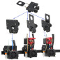 Zeberoxyz Plaque de support d'extrudeuse à entraînement direct avec 4 poulies,compatible avec engrenage double et simple pour im Zeberoxyz Plaque de support d'extrudeuse à entraînement direct avec 4 poulies,compatible avec engrenage double et simple pour im