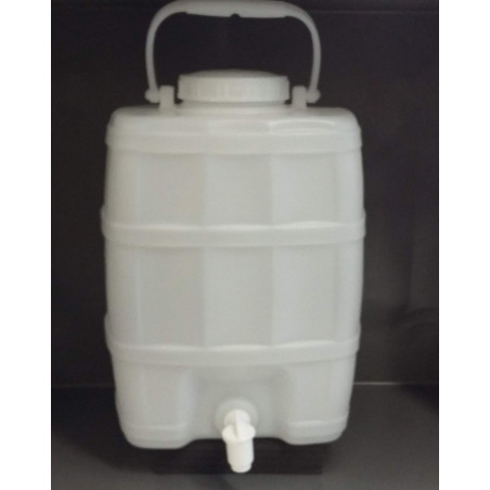 Plasticos Helguefer Bidon renforcé avec robinet 20 l