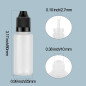 Flacons en PEBD de 20 ml - 6 couleurs - Pour gouttes ophtalmiques et la plupart des liquides - Bouchons de sécurité enfants et b Flacons en PEBD de 20 ml - 6 couleurs - Pour gouttes ophtalmiques et la plupart des liquides - Bouchons de sécurité enfants et b