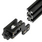 Befenybay Tendeur de courroie synchrone extensible pour imprimante 3D Creality Ender-3 profil en aluminium 40 x 20 mm (4020, noi