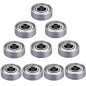 SIENOC 10 x Roulements à Billes Miniatures 608zz Roller Rolling Skate 8 * 22 * 7mm pour imprimante 3D SIENOC 10 x Roulements à Billes Miniatures 608zz Roller Rolling Skate 8 * 22 * 7mm pour imprimante 3D
