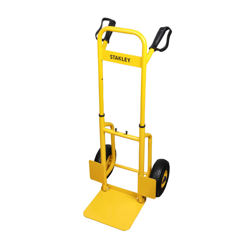 Stanley Chariot Pliable SXWTD-FT520 - Capacité de Charge jusqu'à 120KG - Chariot Pliant - 63 x 52 x 113 CM - Acier - Jaune Stanley Chariot Pliable SXWTD-FT520 - Capacité de Charge jusqu'à 120KG - Chariot Pliant - 63 x 52 x 113 CM - Acier - Jaune