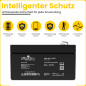 Offgridtec AGM Batterie solaire Extrem zyklenfest 1,2 Ah 20 stünde 12 V, 2–01–001975 Offgridtec AGM Batterie solaire Extrem zyklenfest 1,2 Ah 20 stünde 12 V, 2–01–001975