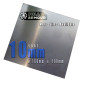 Plaque en aluminium - 10mm 100mm x 100mm (10cm x 10cm)