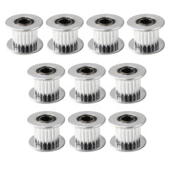poulie alésage 4mm courroie 6mm 20 dents Pour Imprimante 3D (Toothed,Pack Of 10)