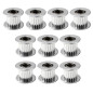 poulie alésage 4mm courroie 6mm 20 dents Pour Imprimante 3D (Toothed,Pack Of 10)