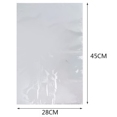 Sacs D'emballage Thermorétractables,Chaud Film Rétractable Sacs Thermorétractables Imperméables Transparents Filmd'emballage Rét