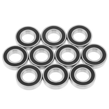 10 pcs Roulements à Billes de Cannelure Profonde Scellé par Caoutchouc 6901-2RS Roulement à billes à Gorge Profonde 12x24x6mm