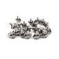 SeeRaphee Acier inoxydable Duplex 2-Post Wire Rope Clip câble Clamp, M4 20 pièces SeeRaphee Acier inoxydable Duplex 2-Post Wire Rope Clip câble Clamp, M4 20 pièces