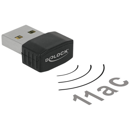 DeLOCK 12461 Carte réseau WLAN 433 Mbit/s