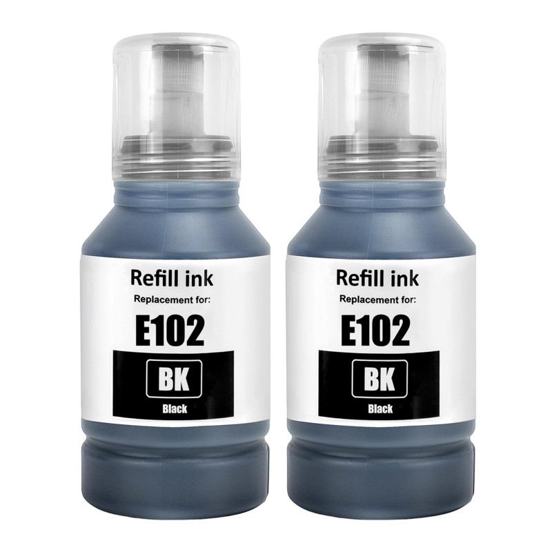 LAIPENG 102 Encre Compatible avec Epson 102 pour Ecotank ET-2700 ET-2750 ET-2751 ET-2756 ET-2850 ET-2851 ET-2856 ET-3700 ET-3750