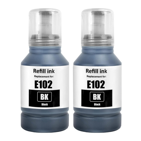 LAIPENG 102 Encre Compatible avec Epson 102 pour Ecotank ET-2700 ET-2750 ET-2751 ET-2756 ET-2850 ET-2851 ET-2856 ET-3700 ET-3750