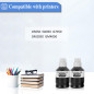 SHUOLEI GI-50 GI-51 Encre Compatible pour Canon GI51 GI50 Bouteilles d'encre pour PIXMA G5050 G6050 G7050 GM2050 GM4050 G2570 G1 SHUOLEI GI-50 GI-51 Encre Compatible pour Canon GI51 GI50 Bouteilles d'encre pour PIXMA G5050 G6050 G7050 GM2050 GM4050 G2570 G1