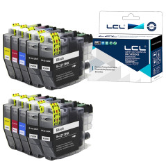 LCL Cartouche d'encre Compatible LC3213 LC-3213 LC-3211 LC-3211 LC-3213BK LC-3213C LC-3213M LC-3213Y (4K2C2M2Y) Remplacement pou