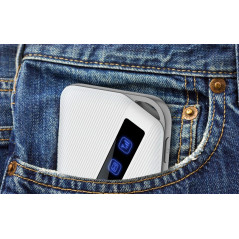 Calonny Mobile WiFi portable Hotspot 4G LTE Sim Routeur Cat4 150 Mbps, 3000 mAh Batterie rechargeable,Wi-Fi USB sans fil, sans c