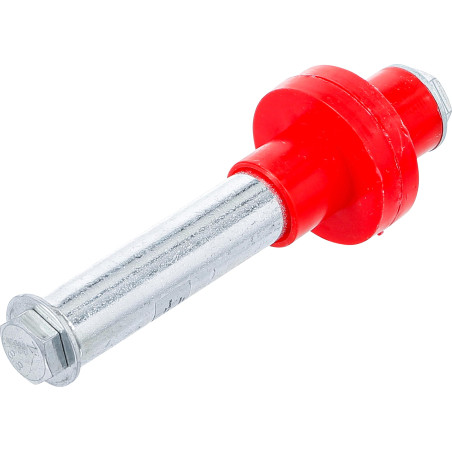 BGS Diy 81951 | Kit d’essieux pour roue de brouette | 128 mm | Ø 20 mm | avec 2 douilles d’écartement