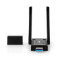 Nedis Dongle Réseau | Wi-FI | AC1200 | 2.4/5GHz (Dual Band) | USB3.0 | Vitesse Wi-FI Totale: 1200Mbps | Windows 10 / Windows 11 Nedis Dongle Réseau | Wi-FI | AC1200 | 2.4/5GHz (Dual Band) | USB3.0 | Vitesse Wi-FI Totale: 1200Mbps | Windows 10 / Windows 11