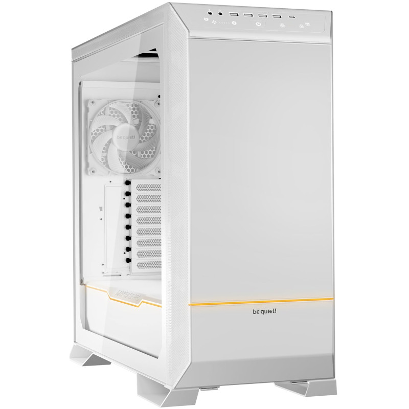 be quiet! Dark Base Pro 901 White boîtier PC, débit d’air Maximal, 3 Ventilateurs Silent Wings 4 PWM, Fonctionnement quasiment i be quiet! Dark Base Pro 901 White boîtier PC, débit d’air Maximal, 3 Ventilateurs Silent Wings 4 PWM, Fonctionnement quasiment i