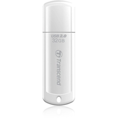 Transcend Clé USB 2.0 32 Go JetFlash 370 Blanc TS32GJF370