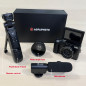 AgfaPhoto Realishot VLG-4K Kit Vlogging - Caméra 24MP, Vidéo 4K, Ecran LCD 3'', Zoom Numérique 16X, Capteur CMOS, Batterie Lithi AgfaPhoto Realishot VLG-4K Kit Vlogging - Caméra 24MP, Vidéo 4K, Ecran LCD 3'', Zoom Numérique 16X, Capteur CMOS, Batterie Lithi