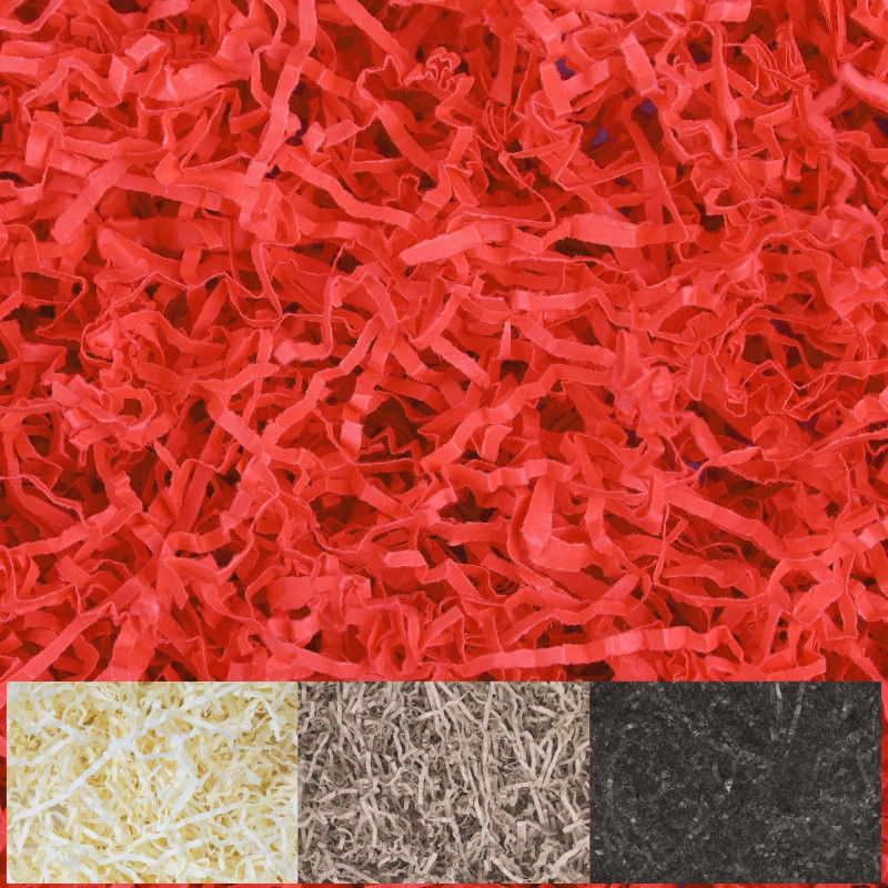 Creative Deco 1kg Frisure Papier Déchiqueté Papier Kraft Rouge | Papier Cadeau Noel | Frisure Emballage | Remplissage Boite Cade Creative Deco 1kg Frisure Papier Déchiqueté Papier Kraft Rouge | Papier Cadeau Noel | Frisure Emballage | Remplissage Boite Cade