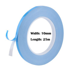 CTRICALVER Ruban adhésif thermique, ruban adhésif thermique double face 1pc 25m pour éclairage LED Ic et téléviseurs LED avec un
