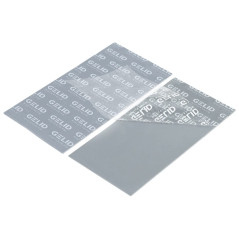 Gelid Solutions GP-Extreme 80x40x1.5mm (2pcs)-Pads Thermiques 12W-Excellente Conduction Thermique-Comble les Espaces Idéal Insta
